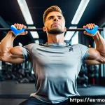 F1 드라이버의 피트니스 루틴 - A professional Formula 1 driver in a high-tech gym environment performing neck strengthening exercis...