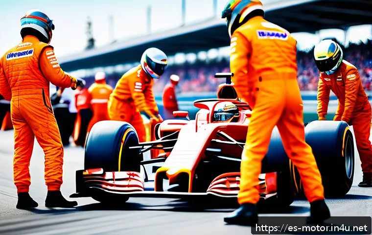 루이스 해밀턴 챔피언십 - A dynamic scene of a professional Formula 1 driver in full racing gear, including a detailed helmet ...